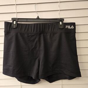 FILA Women's Athletic Black Shorts